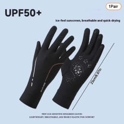 Sunscreen Stretch Women Anti UV Mid-long Breathable Glove For Spring Summer Thin Gloves