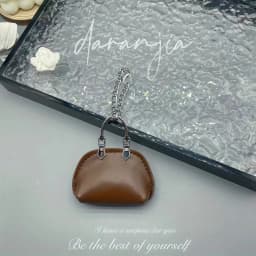 Mini Small Bag Exquisite Bag Pendant Chain Shell Bag Keychain Crossbody Bag Decoration Creative Gift DIY Women Bag Accessarie