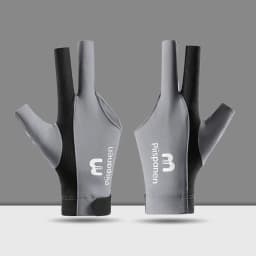 1Pc Three Fingers Snooker Glove Elastic Breathable Billiard Glove Non-Slip Wear Resistant Professional Pool Cue Gloves for Men W