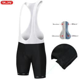 RAUDAX Men's Short Sleeve Cycling Jersey Set with Bib Shorts MTB Bike Clothing High Quality Ropa Ciclismo Bicycle Uniform