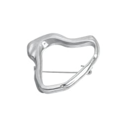 Simple Irregular Brooches Exquisite Heart Waist Cinch Pins for Women Men Vintage Casual Versatile Fixed Clothing Accessories New