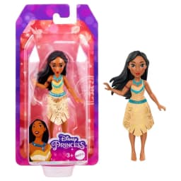 Original Disney Princess Mini Princess Snow White Moanna Merida Elsa Anna Miniature Dolls for Girls Christmas Gifts HPL55 Toys
