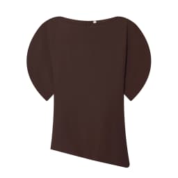 HH Women Elegant Solid Puff Sleeve Blouse Asymmetrical Hem O Neck T-Shirts 2026 Spring Fashion Female Streetwear Y2K Tops