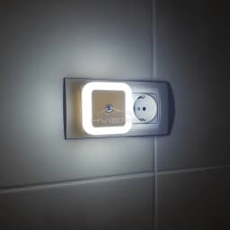 Wireless Sensor LED Night Light EU Plug Mini Square Nights Lights For Baby Children Living Room Bedroom Corridor Lighting Lamp