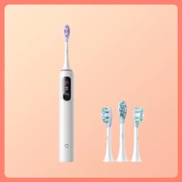 XIAOMI Mijia Sonic Toothbrush Pro MES610, 2 Shock-Absorbing Brush Heads, Sweep Vibration Smart Teeth Cleaning Feedback 4 Modes