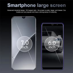 K-Touch Hot 18 Pro Max 7.0Inch Smartphone 22G+2TB Mobile Phones 8000mAh Cell Phone Android 15 Unlocked 5G Dual SIM Card 16MP+48MP Camera Cellphones
