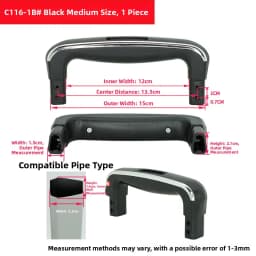 Luggage Handle Replacement for Travel Suitcase Extendable Pull Rod Bag Parts And Accessories Handbag Men's Bag Accessories