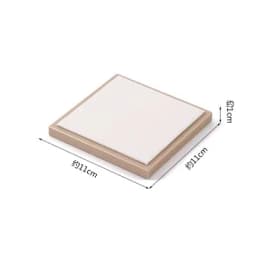 Champagne White Display Case Necklace Rack High-End Jade Jewelry Display Props Counter Display Crystal Exhibition Stand