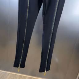 KUCLUT 2026 Spring New High-Waisted Slim Fit Multi-Zipper Design Niche Leggings For Women Hip-Lifting Casual Pants Female 1A2087