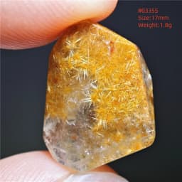 Natural Gold Rutilated Quartz Pendant Sun Flower Rutilated Quartz Jewelry Raw Material Love Women Brazil AAAAAAA