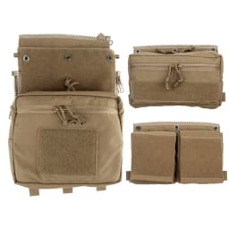 LV119 Tactical Vest Plate Carrier Backpack Assault Back Panel Core for Mag/Map/Water Storage Large Pouch Hunting Airsoft Gear