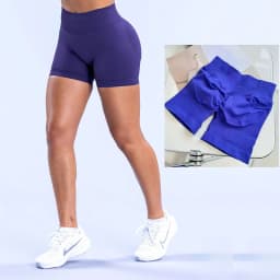 Quality Seamless Scrunch Push Up Gym Shorts Running Workout Shorts Female Yoga Leggings Women Hight Waist Sports Shorts
