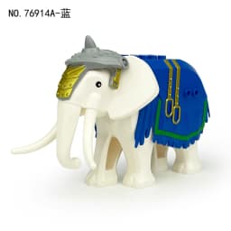 MOC City Animals Building Block Model Farm Ranch Scene Accessories Goat Wolf Pig Owl Flamingo Parrot Bird Zoo Kids Brick Toy T04