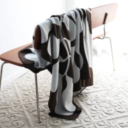 Chocolate Color Knitted Blanket Cream Ivory Knitted Blanket Geometric Throw Modern Sofa Bedding Fashion Home Decorations