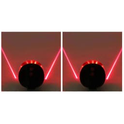 1/3pcs Waterproof Bicycle Cycling Lights Taillights LED Laser Safety Warning Bicycle Lights Bicycle Tail Bicycle Accessories