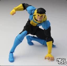 Mess Toys Invincible Action Figure Mark Grayson Classic First Suit Blue-Black New Suit Toys Collectibles For Hobby Halloween