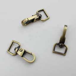 10-50-100pcs DIY hand leather bags hardware accessories hook deduction key chain dog buckle Leash Swivel Hook Buckle Trigger