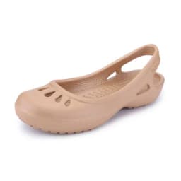 Summer Lightweight Non-Slip Hole Shoe Women's Flat Sandals Nurse Shoes Casual Jelly Beach Shoes Female Waterproof Flip Flops