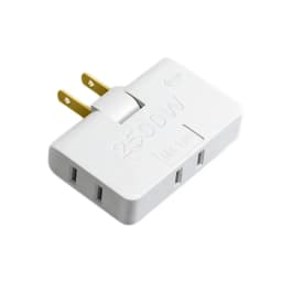 1-3Pcs 3 Way Flat Plug Adapter Power Wall Plug US Extension Plug Adapters Portable Foldable Extension Travel Converter Socket