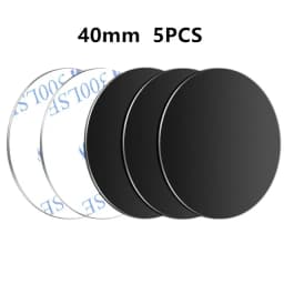 Not Magnetic Metal Plate For Car Phone Holder Universal Iron Sheet Disk Sticker Mount Mobile Phone Magnet Stand For Smart Phone
