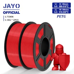 JAYO PLA/PETG/SILK/TPU/ABS 3D Printer Filament 1.75mm 2 Rolls 3D Printing Materials for 3D Printer Free Shippment