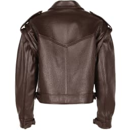 YOLOAgain High Quality Dark Brown Real Leather Jacket Women Sheepskin Biker Jacket Female 2024 Autumn