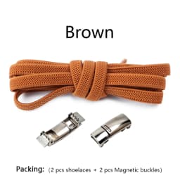 New Magnetic Lock Shoelaces without ties Elastic Laces Sneakers No Tie Shoe laces Kids Adult Flat Shoelace for Shoes Accessories