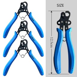 1.5/2.25/3mm Wire Rolling Plier Set For Wire Winding Bending Repair Jewelry Making Tool Round Nose Pliers For Wire Ring Wrapping