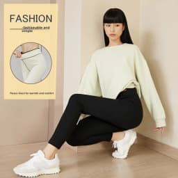 Women‘s Fleece Lined Winter Pants with Pockets Sherpa Thermal Leggings Thick Warm Outwear Tights 2026
