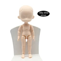 Obitsu 11CM Doll Toys DOD Body Suitable for GSC Head Ob11 1/12 BJD Body Spherical Joint Dolls Hand Set Body and Head Girls Toy