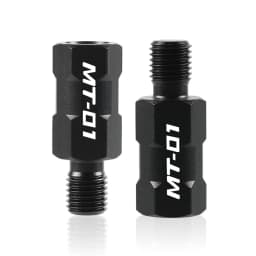 For Yamaha MT07 MT09 TRACER GT MT 09 SP MT-07 MT-09 2014-2024 Scooter Motorcycle Rear Mirror Adapters 10MM 8MM Clockwise Screws