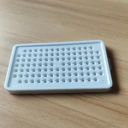 3-6mm Round Diamond Storage Box Loose Gemstone Jewelry Display Case 100 Grids Bare Stone Cover Tray Zircon Gems Packaging Box