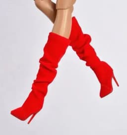 Wrinkle showed up after wearing on your fr dolls boots FIT for your FR6 nu.face 3.0 FR2 kissmela FW9