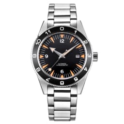 41MM Customized Personalized NH35 Engrave With Your Name Logo Men Automatic Wristwatch Steel Nylon Leather Band Miyota Seagull