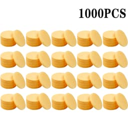 50-1000PCS Compressed Facial Sponge Strong Absorbent Cleansing Pads Latex Free Exfoliating Makeup Sponge Skin Care Sponge