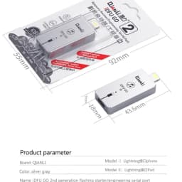 Qianli iDFU Go 2 Quick Recovery Mode 2.8 Seconds Startup DFU Device for IOS System iphone Repair Tool