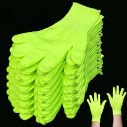 1/5Pairs Fluorescent Gloves Luminous Magic Party UV Bar Atmosphere Props Women Men Vocal Concert Glow in The Dark Neon Mittens