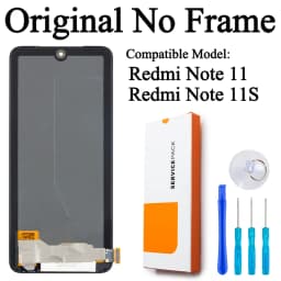 2201117TG 2201117SG Premium Lcd For Xiaomi Redmi Note 11 Display Touch Screen Digitizer Panel Assembly For Redmi Note 11S LCD