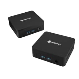 SOYO Windows 11 Pro Y5 Air Mini PC Intel Core i5‑4250U 8GB DDR3 RAM 128GB M.2 2280 SSD Desktop Computer Dual HDMI1.4 DP USB3.0
