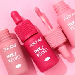 Febble 12 Color Ink Lip Gloss Matte Nude Velvet Liquid Lipstick Multifunctional Long-lasting Lip Cosmetics for Women & Girls