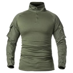 Men's Tactical Combat Uniform Set Black Military Frog Suit Long Sleeve Shirt Cargo Pants for Airsoft Hunting Training