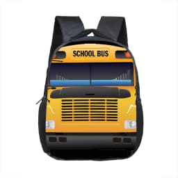 Cartoon Police Car Fire Engine Excavator Print Backpack Children Truck Kindergarten Bags Toddler Diaper Book Bag Schoolbags