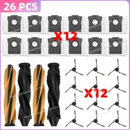 Fit For Dreame Aqua10 Ultra Roller/10 Roller AE/10S Roller AE, Aqua20 Ultra Roller/ Aqua20 Pro Ultra Roller Brush Bag Filter Mop