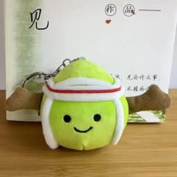 Plush Doll Series Cute Soft Rubber Key Chain Bag Pendant Plush Accessories Doll Car Pendant Holiday Gift. Plush Keychain