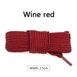 1 Pair Luxury Brand Laces Shoes Width 2.5CM Shoelace Flat Shoelaces for Sneakers AF1 Shoe Laces 100/120/140/160cm Shoestrings