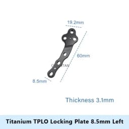 Titanium TPLO locking Plate ALPS Bone Plate Orthopedic Surgical Instruments Veterinary Pet Animal 1pcs