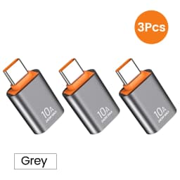 USB 3.0 Type-C Data Adapter Type C 10A OTG USB C Male To USB Female Converter For Macbook Laptop Xiaomi Samsung OTG Connector