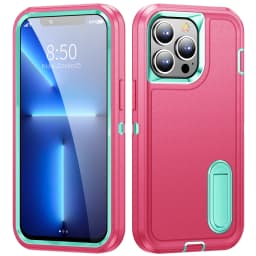 Heavy Armor Shockproof Defend Phone Case For iPhone 11 12 13 14 15 16 17 Pro Max 7 8 Plus SE 2022 Xs XR Plastic TPU Back Cover