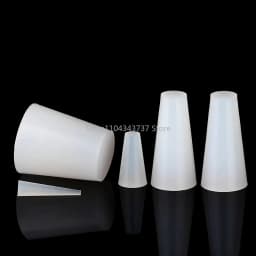 Conical Silicone Rubber Stopper HIGH TEMP Silicone Plugs Sealing Tapered Rubber Plug For Electroplating Paint