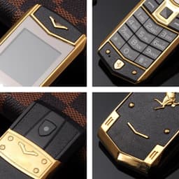 Luxury Mini Slim Signature Cellphone Dual SIM Bluetooth Call Magic Voice Big Button MP3 FM Radio Long Standby Cheap Mobile Phone